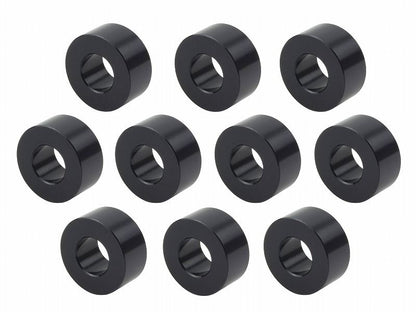メカニックユース ユニバーサルカラーセット 内径10mm 外径21.6mm 厚さt=10mm 10個入り ブラック