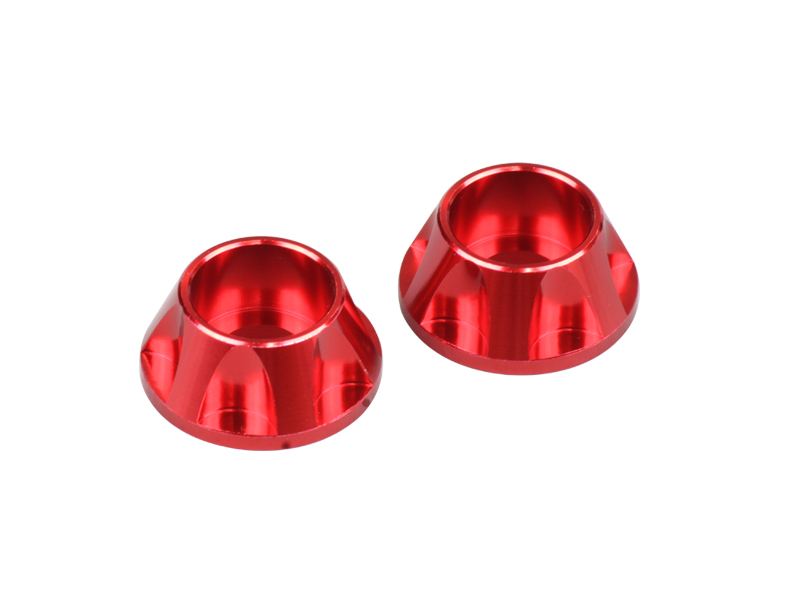 NASAタイプキャップ ホルダー(10mm/pr.) レッド