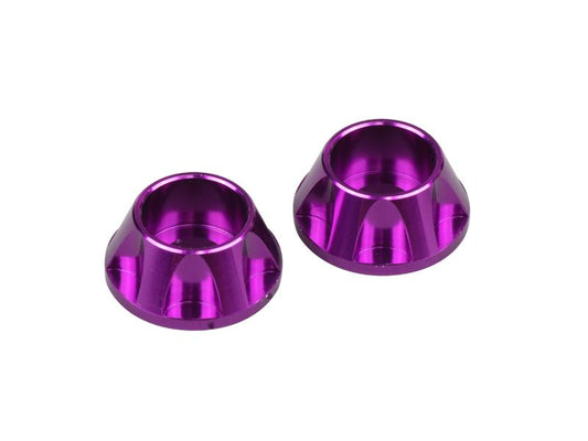 NASA Type Cap Holder (10mm/pair) Blueberry