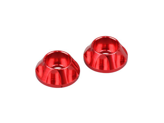 NASA Type Cap Holders (8mm/pair) RED