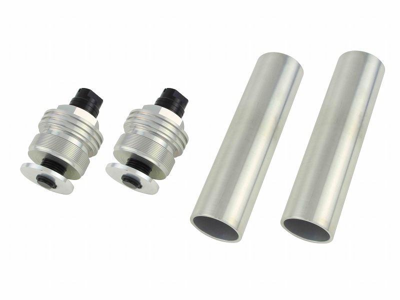 イニシャルアジャスター タイプ2 エアーバルブ無し シルバーボディ/ブラックシャフト ZEPHYR750 ゼファー750/ZEPHYR750RS ゼファー750RS
