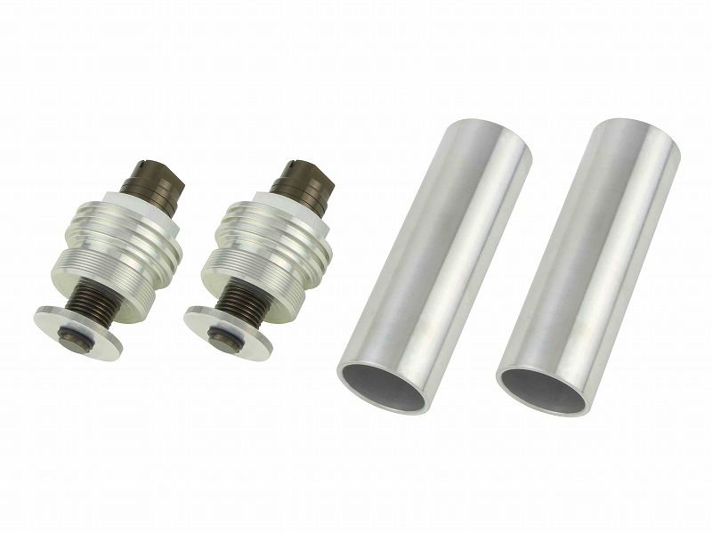 Initial Adjuster Type 2 without Air Valve, Silver Body/Titanium for W650/W800