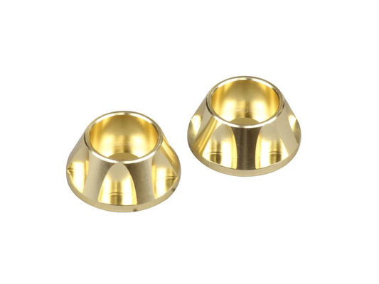 NASA Type Cap Holder (10mm/pair) C. Gold