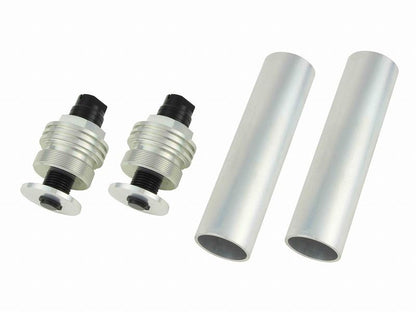 Initial Adjuster Type 2, without Air Valve, Silver Body/Black, W400
