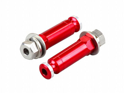 10mmロングカラーウインカーステー M10×30mmボルト付 2本入り レッド