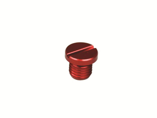 Aluminum Colored M10 Yamaha Mirror Hole Cap (RED)
