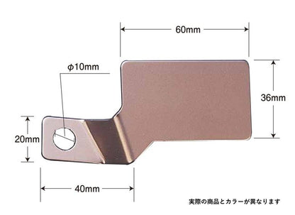 テンプメーターステー Type-2(RIGHT) SILVER