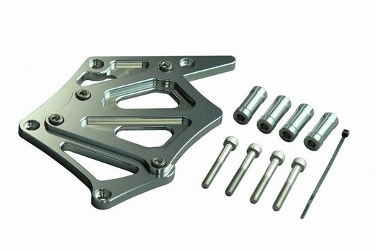 Sprocket Cover Set of 2, Silver, CB400