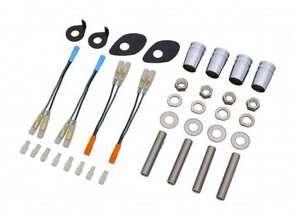 Bolt-on Fitting Bracket Set, Plated, CB400 SPEC/CB1300SF