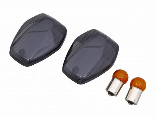 0 CBR1000RR Smoked Custom Turn Signal Lens S-shaped