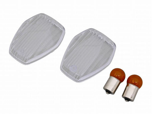 0 CBR1000RR Clear Custom Turn Signal Lenses with S-Bulbs
