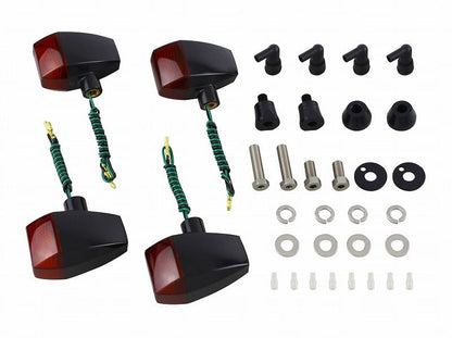 Winker Set ZR Type Standard Lens Black Body / Orange Lens XJR1200 / XJR1300