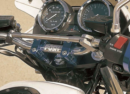 マッスルポジションブラケット ブルー CB400SF/CB1100/CB1300/XJR400/XJR1200/XJR1300/ZRX1100/ZRX1200