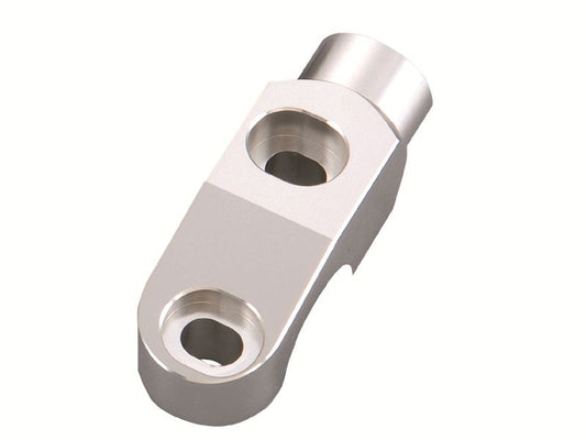 Mirror Adapter Brake Side (Silver)