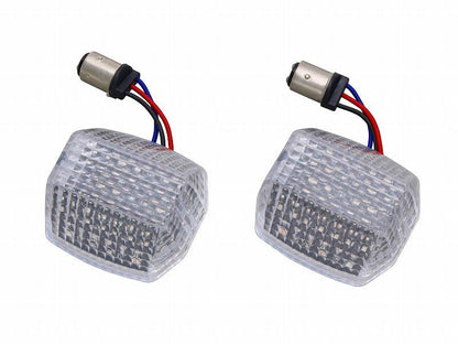 LEDコンバージョンキット フロント用 レンズ一体式LED 基盤のみ 3線式 2個セット クリアーレンズ ZRX400/ZRX1100/ZRX1200/GPZ900R