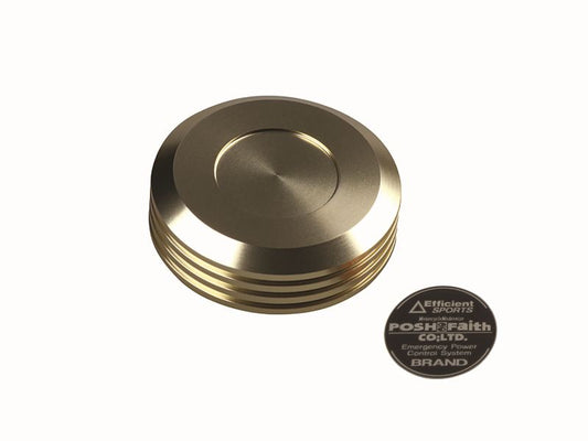 NISSIN Master Cylinder Cap - Screw-in type, Champagne Gold