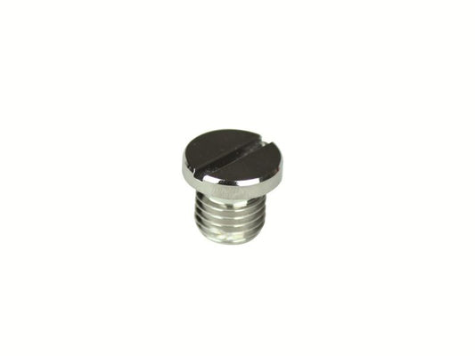 000 Aluminum-Colored M10 Mirror Hole Cap (Plated)