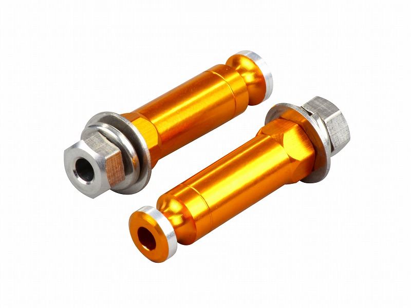 10mmロングカラーウインカーステー M10×30mmボルト付 2本入り ゴールド