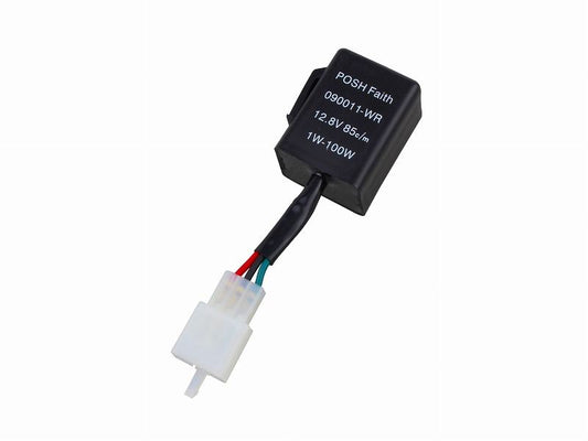 Wide-Watt Blinker Relay for Incandescent & LED Bulbs, 3-Wire