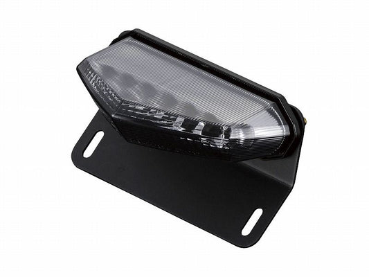 Acute LED Taillight Type 2 with LED License Plate Light, Smoked Lens