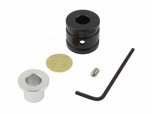 ブリーザーホースエンド 18mmヨウ (BLACK)