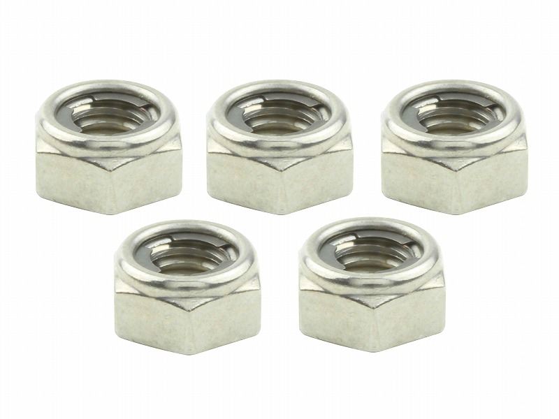 M6 Lock Nut Stainless Steel 5pcs/Set