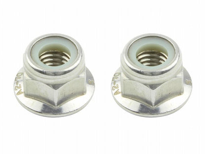 M8 フランジナイロンロックナット ステンレス 2pcs/Set