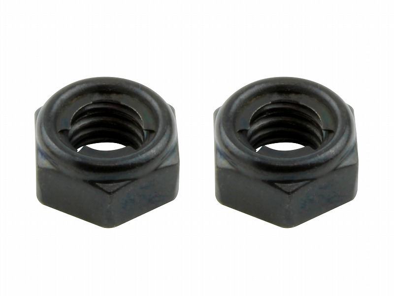 M6ロックナット ブラック 2pcs/Set