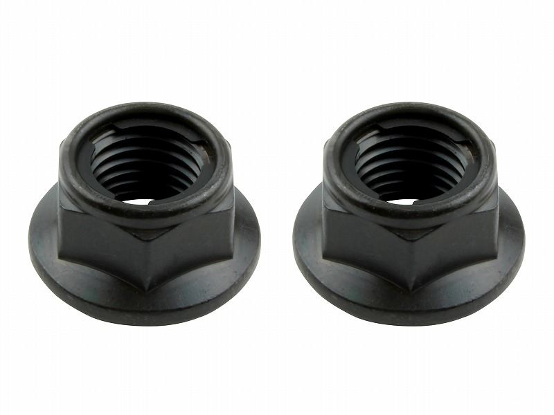 M10フランジロックナット P1.25 ブラック 2pcs/Set