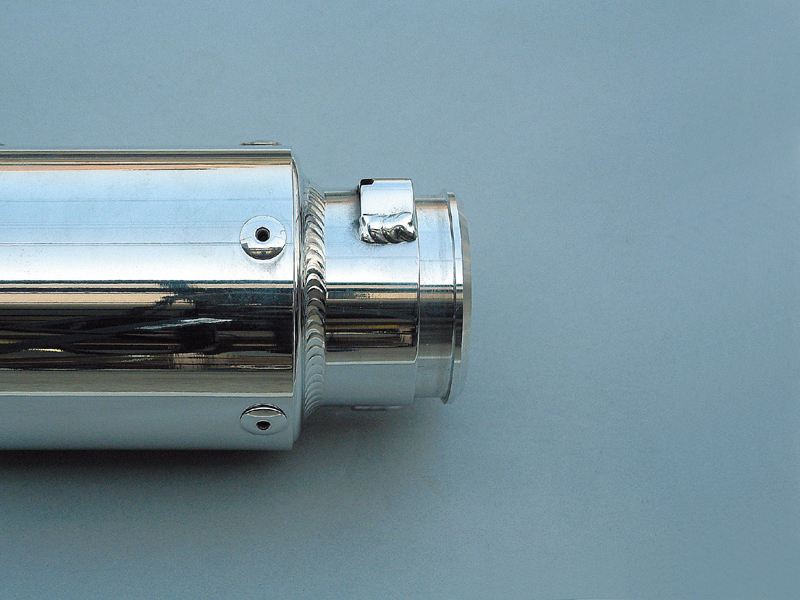 Silencer Conversion Adapter for 54mm Tailpipe, Black