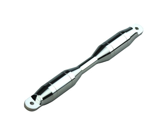 Quick Release Brace Shaft for Superbike Bars / Super Low Bars / Low Ride Bar Type 2 - Chrome