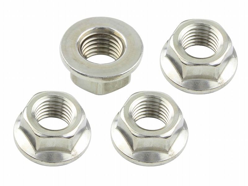 M10フランジナット P1.25 ステンレス 4pcs/Set