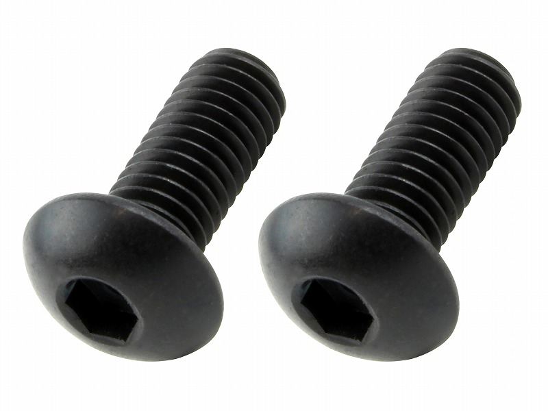 ボタンキャップボルトセット M5X12 ブラック (2pcs/Set)