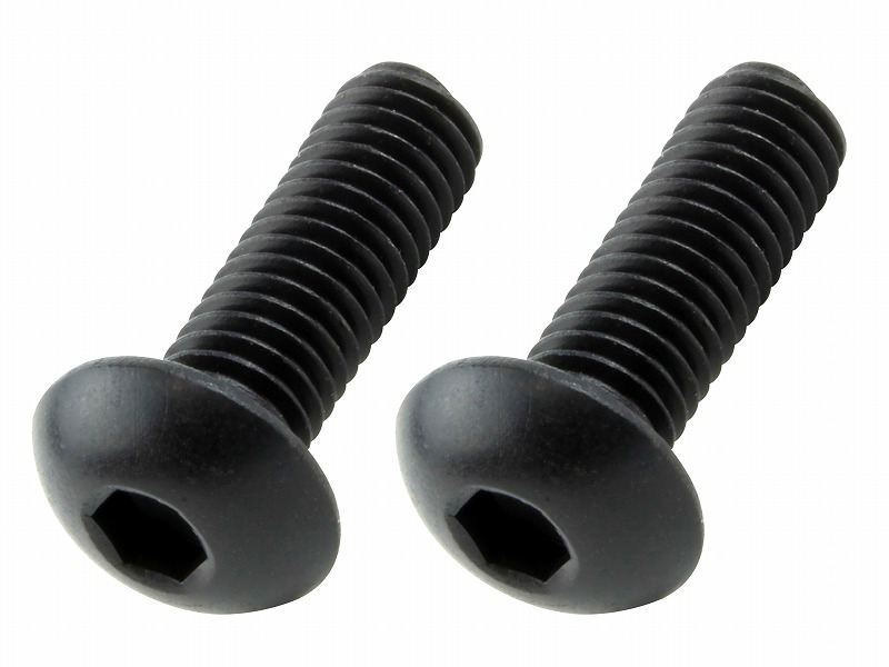 ボタンキャップボルトセット M5X15 ブラック (2pcs/Set)
