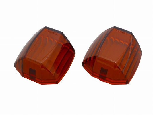 ZRウインカークリスタルカットスヘﾟアレレンズ 2pcs (アンバー)