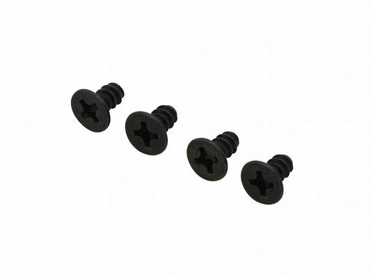 ZRウインカーレンズビス M3X6 (4pcs) ブラック