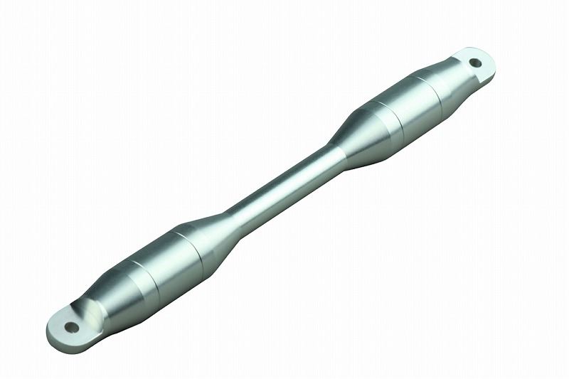 ハンドルブレースType2シャフト シルバー226mmアップバー