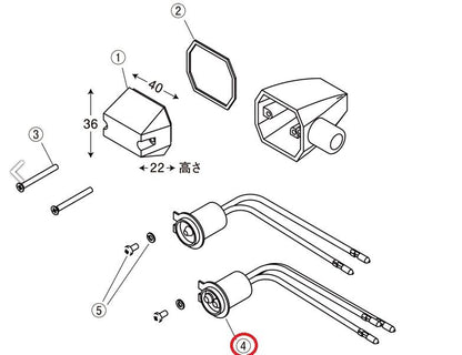 クラシカル スリム\U0026シャープウィンカーソケット シングルヨウ(1pc)