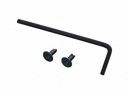 LIGHT Weight Blinker Lens Screws Black 2pcs
