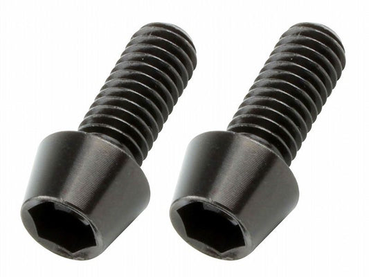 Tapered Cap Bolt Black Set M6X15 (2pcs/Set)