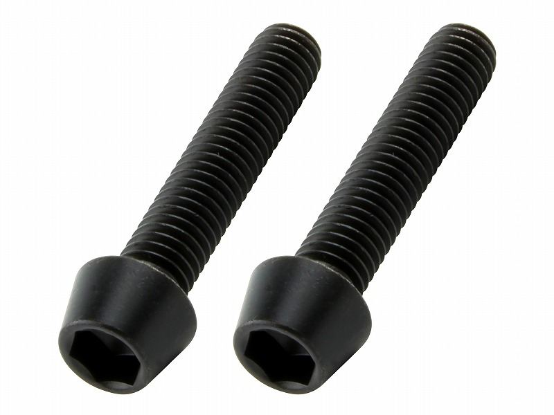 テーパーキャップボルト ブラックセット M6X30 (2pcs/Set)