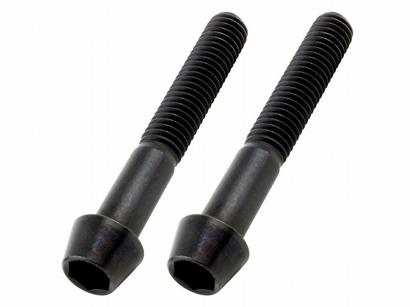 テーパーキャップボルト ブラックセット M6X40 (2pcs/Set)