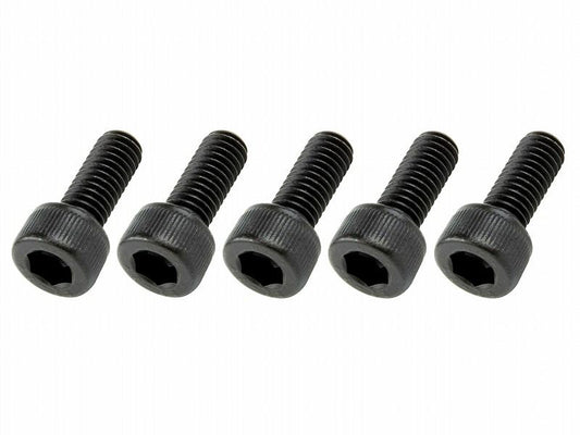Cap Bolt Set M6X15 Black (5pcs/Set)