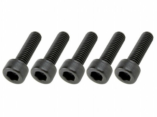 Cap Bolt Set M6X20 Black (5pcs/Set)