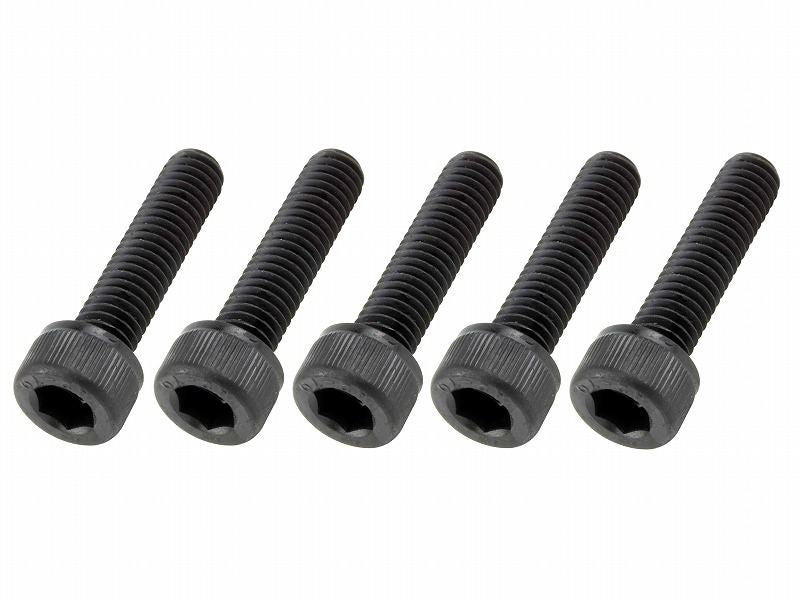 キャップボルトセット M6X25 ブラック (5pcs/Set)