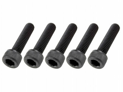 キャップボルトセット M6X25 ブラック (5pcs/Set)