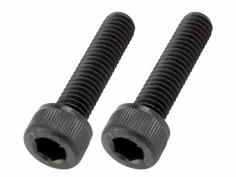 キャップボルトセット M6X25 ブラック (2pcs/Set)
