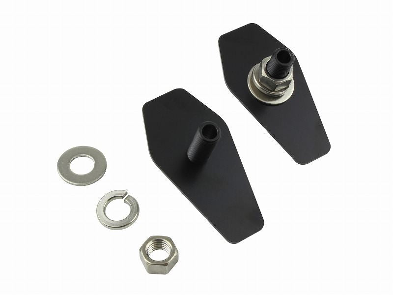 エアロLEDウインカー用マウントステー ストリームラインタイプ 2枚入り