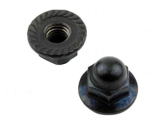 M5 Flange Acorn Nut Black 2pcs/Set