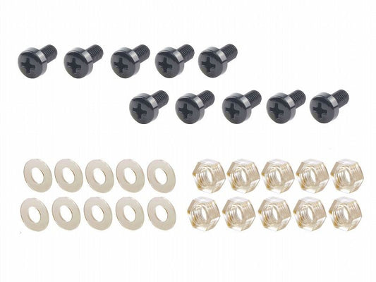Screen Screw Set, Black, M5x10 (10pcs)